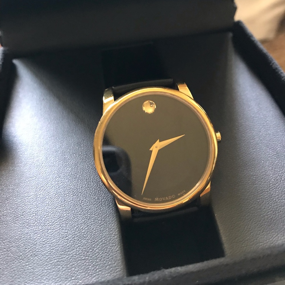 Movado Classic face watch